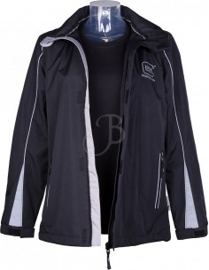 Windbreaker With Hoody Blu...