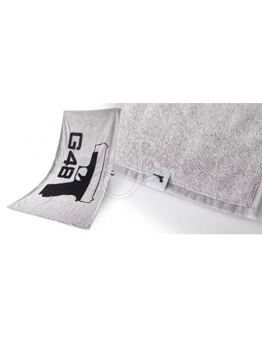 Toalla G48 70x140 gris/negro - GLOCK