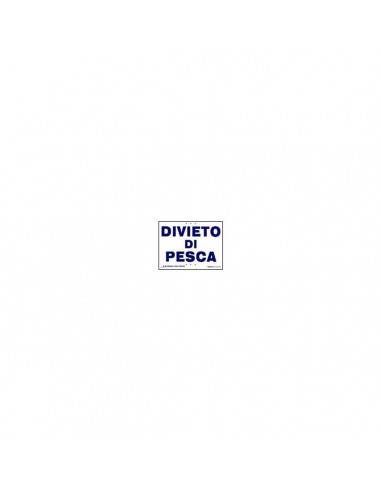 Tabella divieto di pesca - UDB