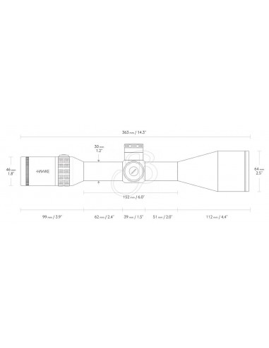 Sidewinder 30 Sf 6-24x56 Half Mil -...