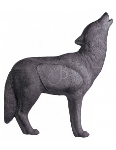 silueta 3d 459 Lobo Gris...