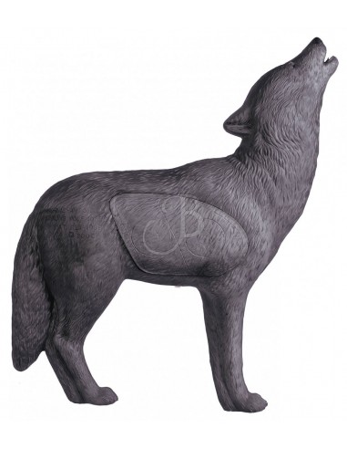 3d silhouette 459 Gray Wolf Howling -...