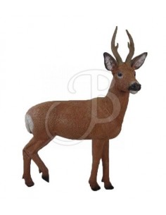 3d silhouette 135 Roe deer...