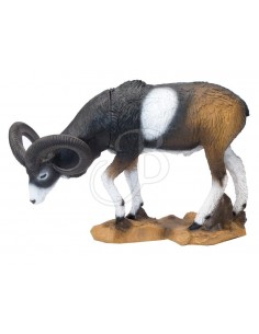 3D Silhouette Mouflon Vse...