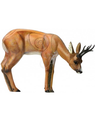 3d Silhouette Roe Deer Vse Grazing - SRT