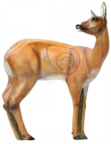 3D Silhouette Female Roe Deer Vse - SRT