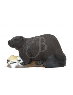 silhouette de castor 3d - SRT