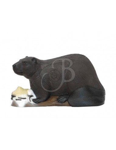 silhouette de castor 3d - SRT