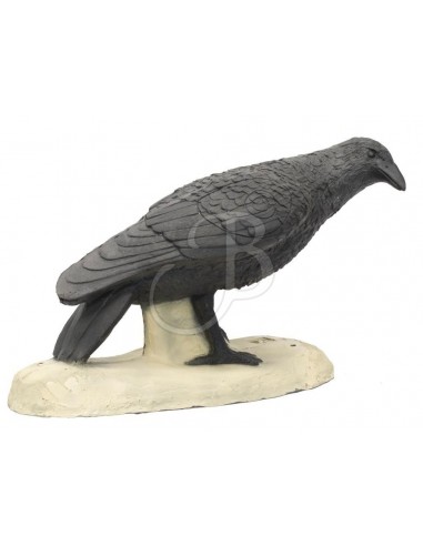 Corbeau, silhouette, 3d - SRT
