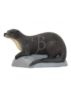 Silueta 3d de nutria - SRT