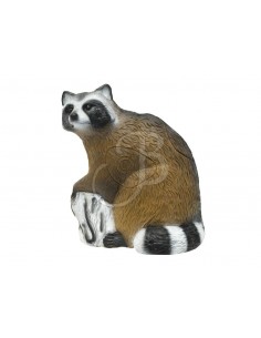 Mapache silueta 3D - SRT
