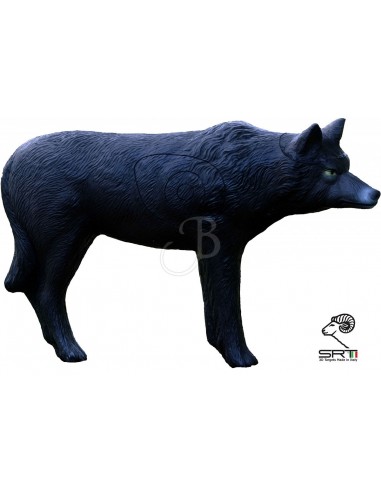 Black Wolf 3d silhouette - SRT