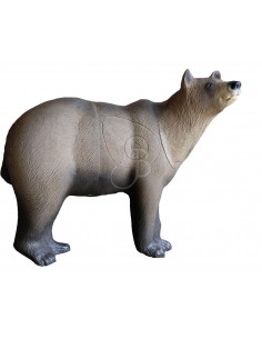 Silhouette 3D de l'ours...