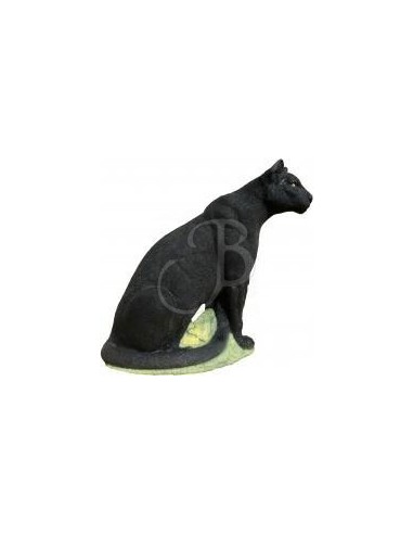 Silhouette 3d de panthère assise - SRT