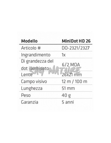 Red Dot Minidot Hd26 2 Moa - Do2321 -...