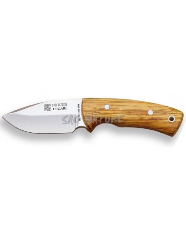 Knife with skinner with olive handle,...