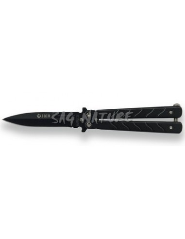 Butterfly Knife With Handle Black...