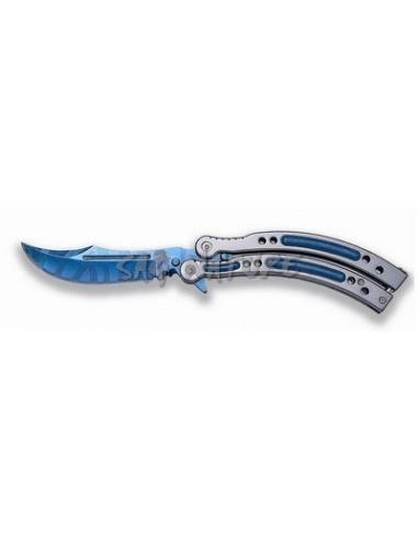 Butterfly Knife Color Blue - JOKER