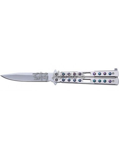 Butterfly Knife With Aluminum Handle...