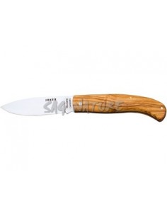 Knife with olive handle,...