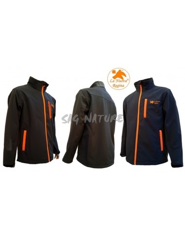 Chaqueta softshell verde completa...