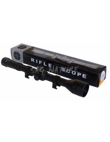 4x28 optics complete with attachments...
