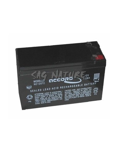 Dry battery 12v/7.2ah - SAG NATURE