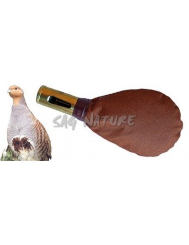 Bolso de piel de perdiz, artículo de...