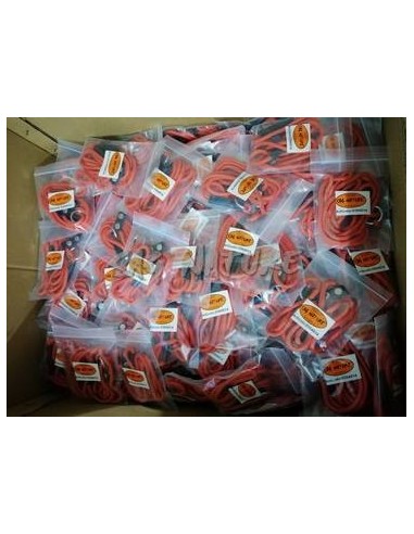 Orange leash - Thickness 5mm - Length...