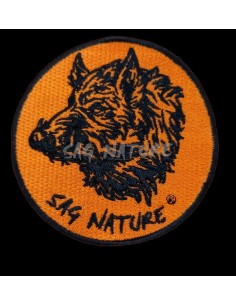 Boar Head Patch - Diameter...