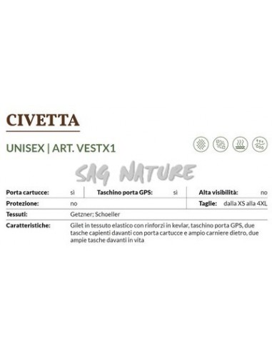 Civetta Vest - Unisex - DIOTTO