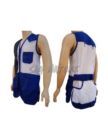 Sporting Shooting Vest - Blue and...