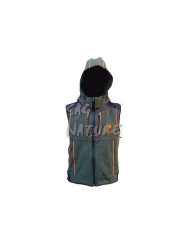 Softshell Vest With Removable Hood -...