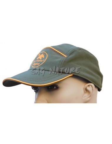 Green Softshell Hat With Adjustment -...