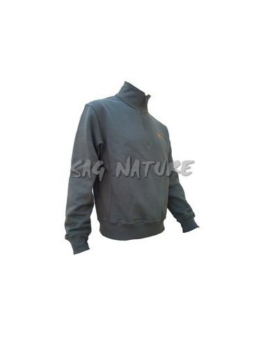 Pull Polaire Demi-Zip - Couleur Vert...