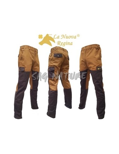 Pantalon avec empiècement 100% coton...
