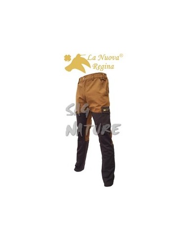 Pantalon avec empiècement 100% coton...