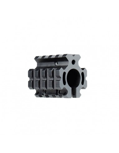 AR15 - Quad Rail Gas Block Picatinny...