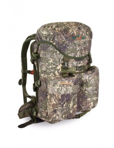 Suede camo backpack with...