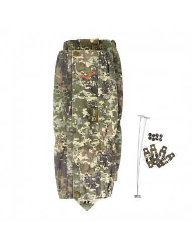 Technical gaiter in Suede Camo with...