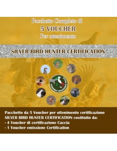 PACCHETTO 5 VOUCHER PER...
