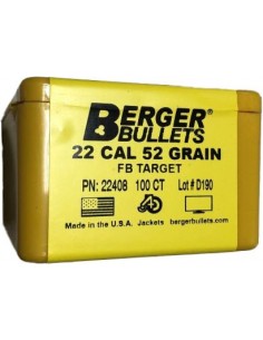 Balas Calibre 22 Gr 52 Fb...