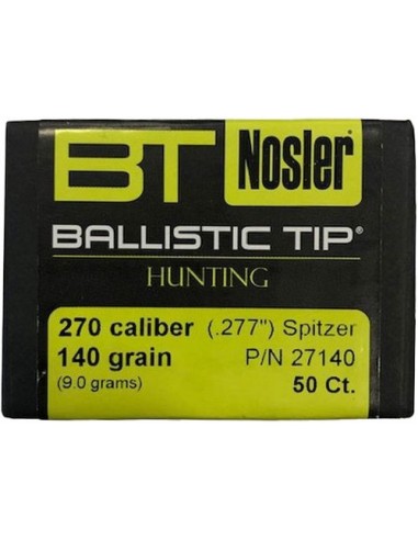 B Tip Bullets Caliber 270 Gr 140 -...