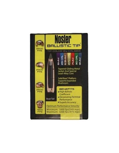 B Tip Bullets Caliber 270 Gr 140 -...