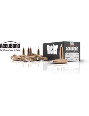 Balles Accubond Calibre 30 Gr 180 -...