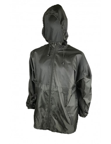 Windproof jacket resealable in a bag...