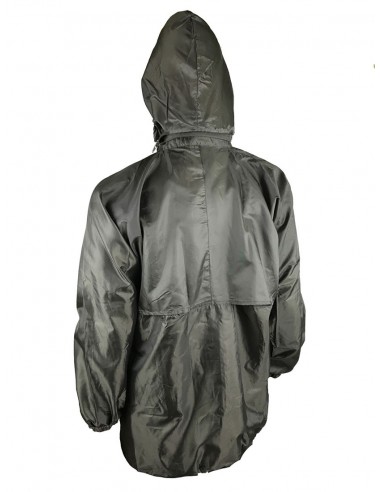 Windproof jacket resealable in a bag...