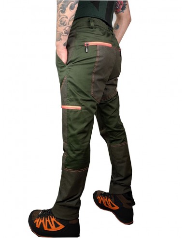 Pantalon "Gemini" en coton et...