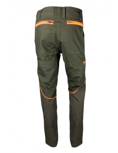 Pantalon "aries" en toile de coton et...