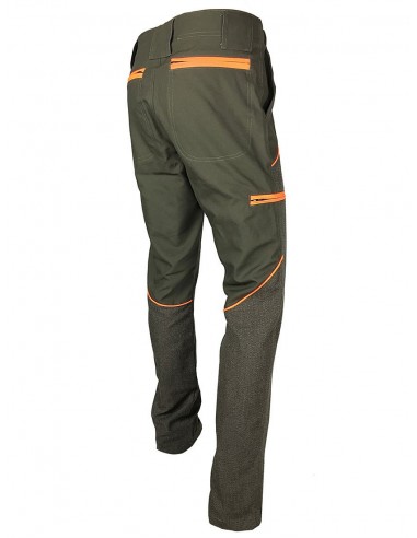 Pantalon "aries" en toile de coton et...